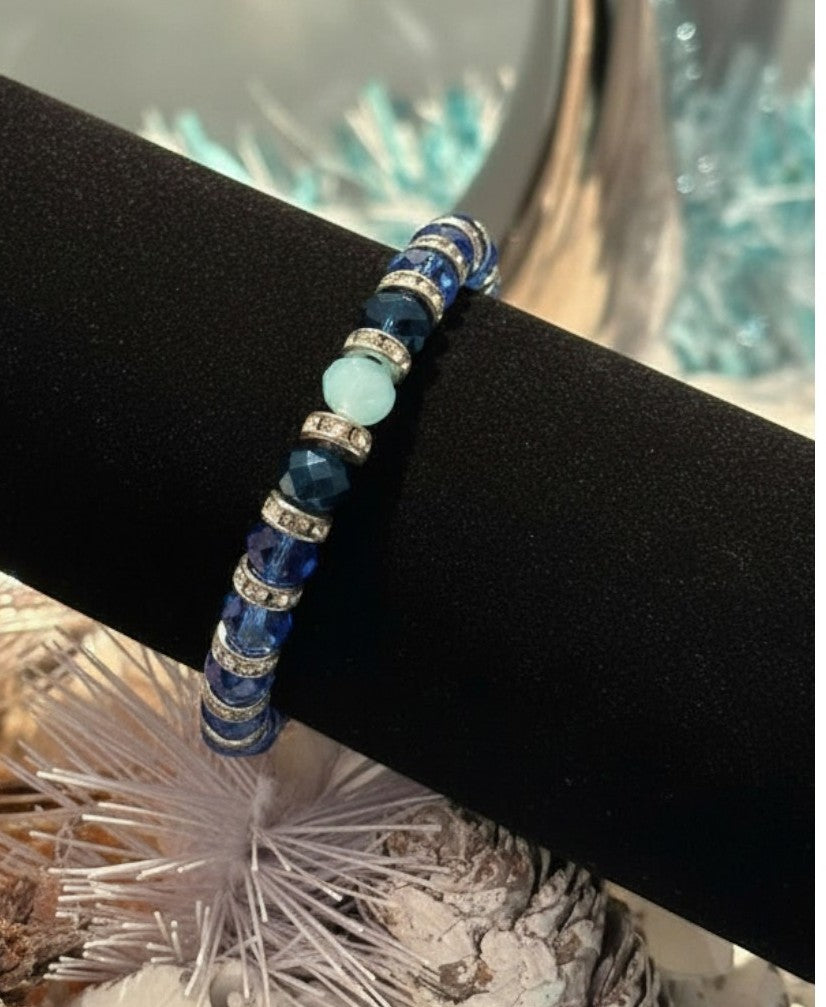 Blue Aura Spark Bracelet
