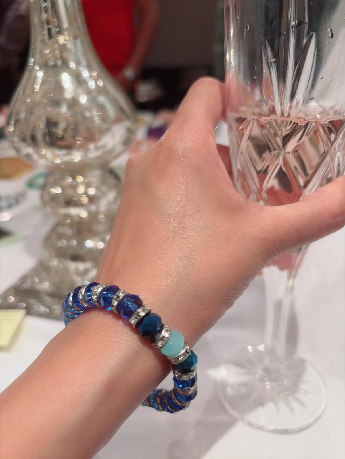 Blue Aura Spark Bracelet