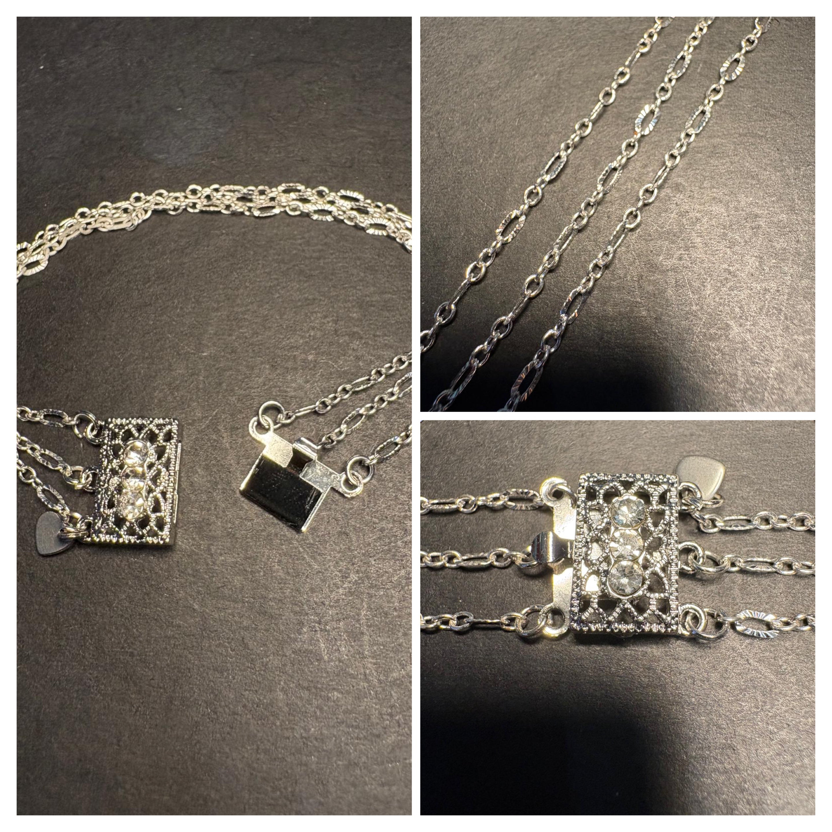 Silver Lace Bracelet