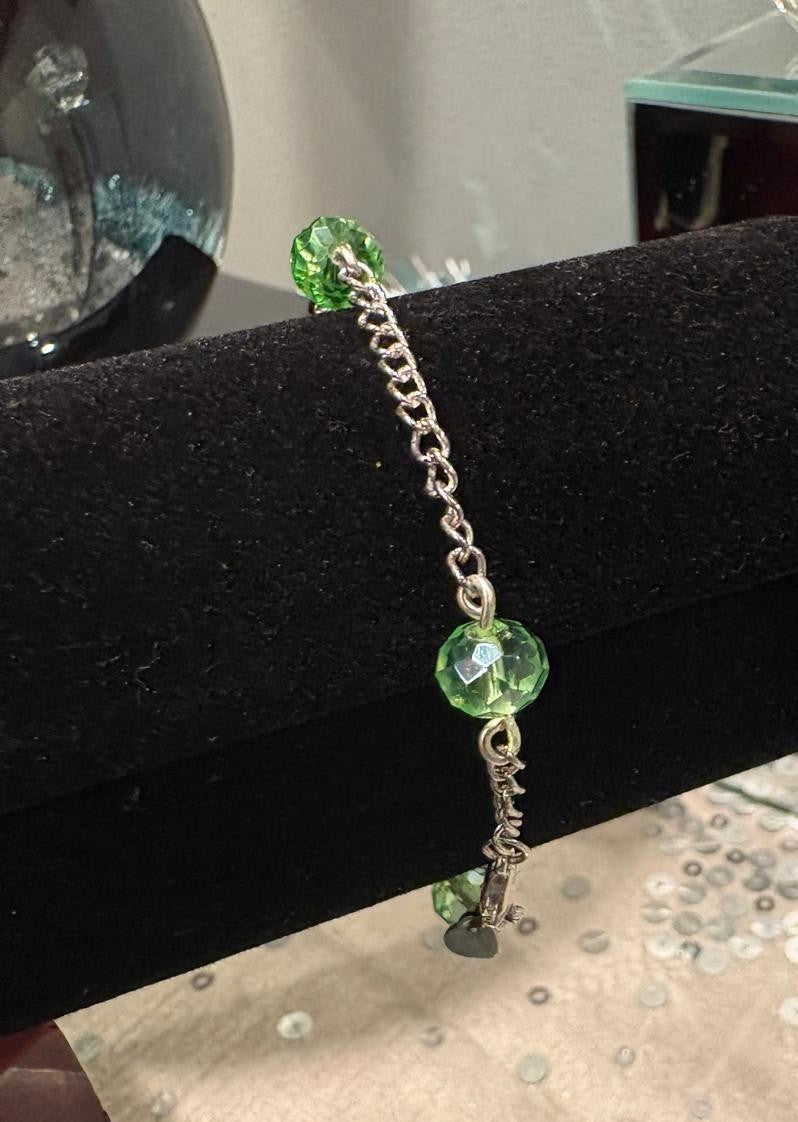 Emerald Chain Bracelet