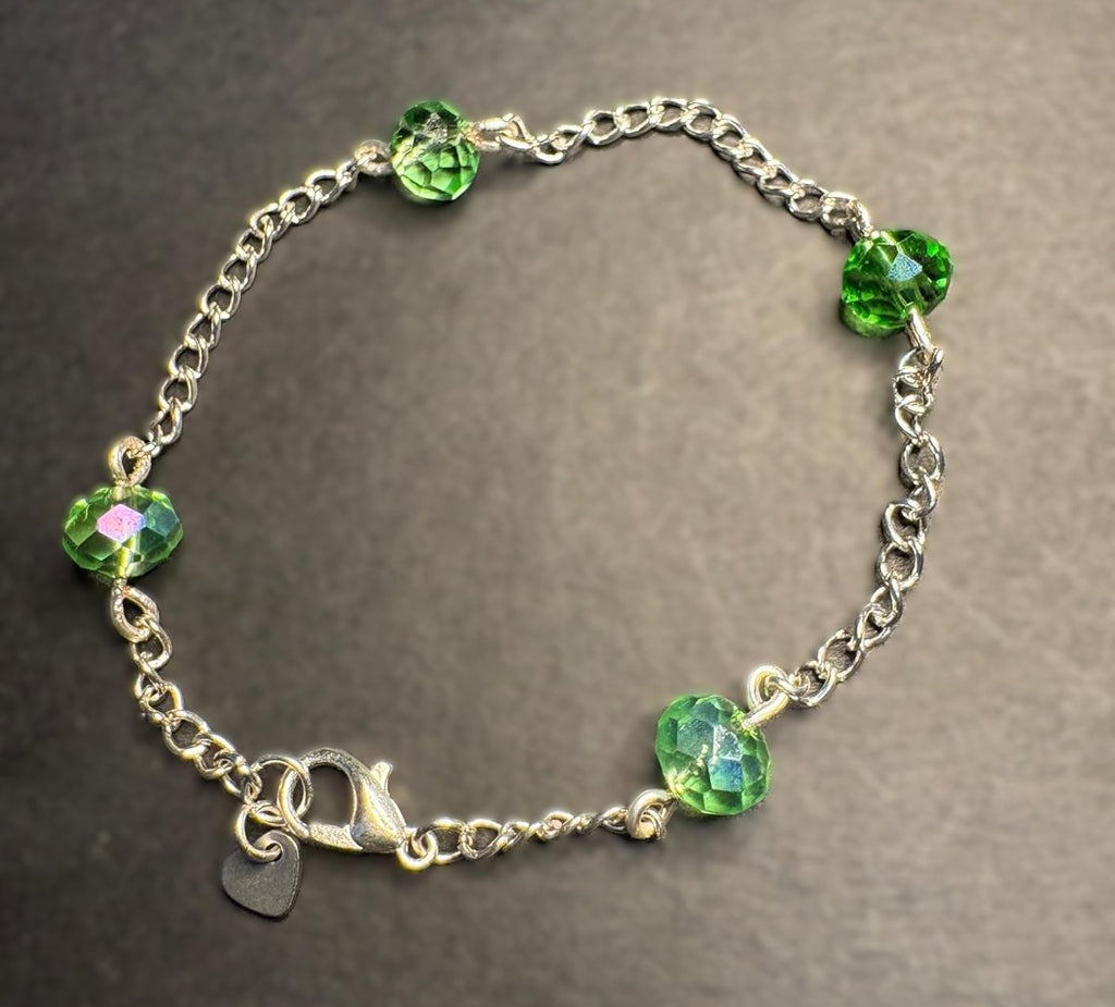 Emerald Chain Bracelet