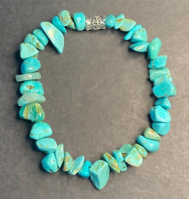 Turquoise Drift Gemstone Bracelet