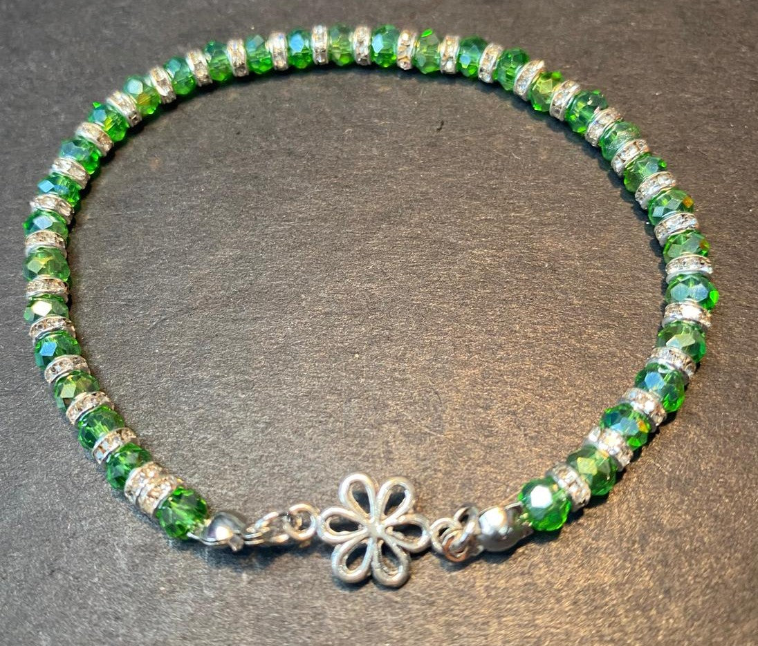 Emerald Blossom Bracelet