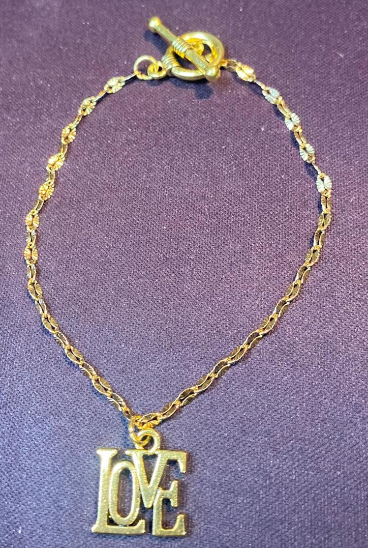 Golden Love Bracelet