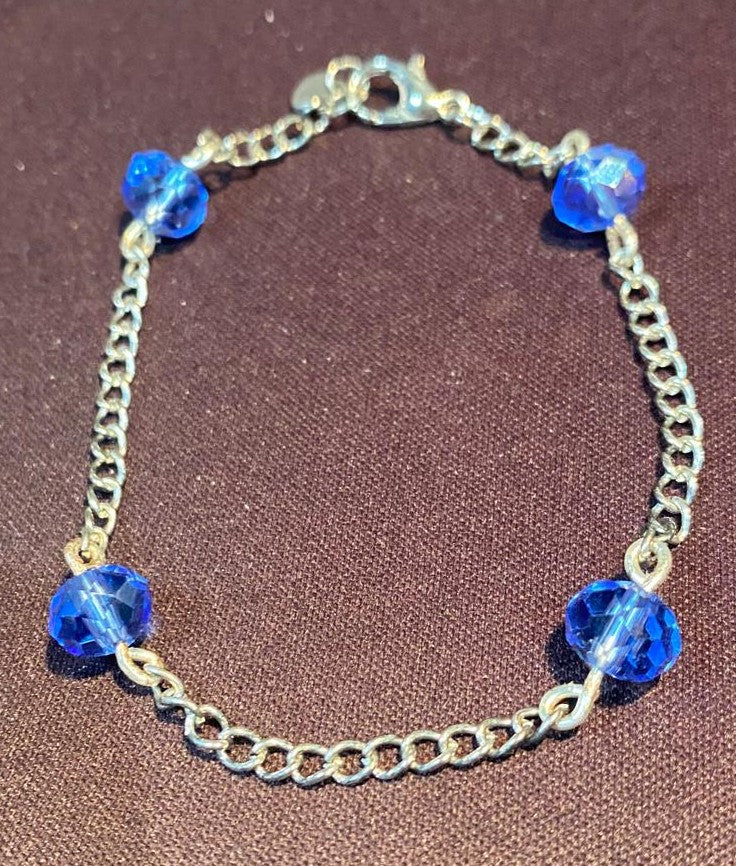 Sapphire Chain Bracelet