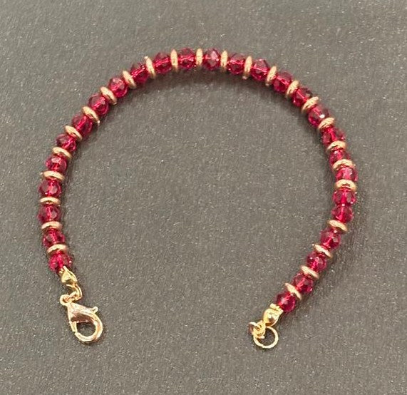 Crimson Gleam Bracelet