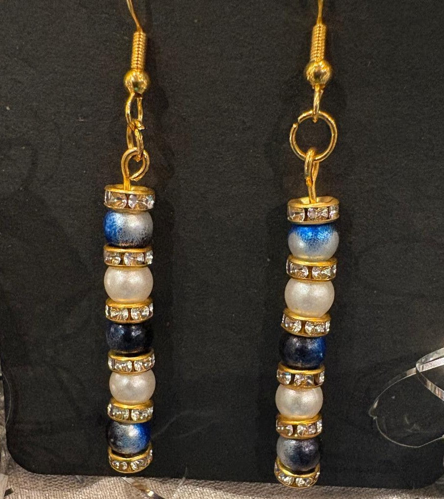 Celestial Pearl Drop Earrings