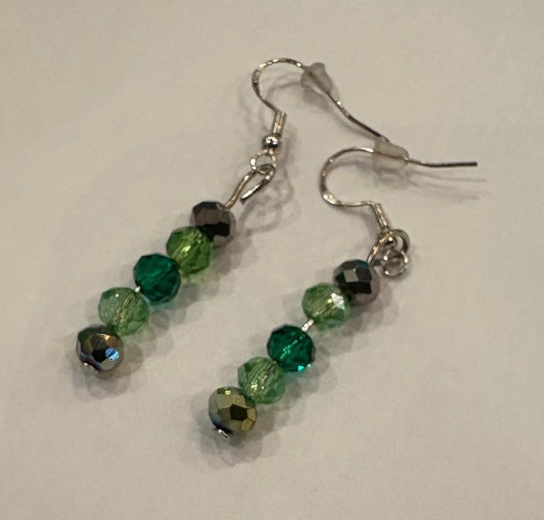 Emerald Drift Earrings