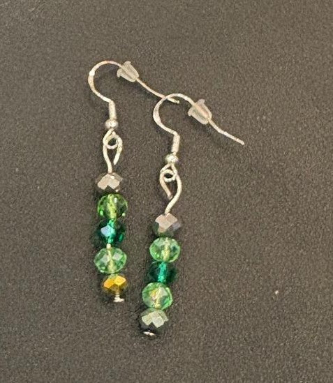 Emerald Drift Earrings