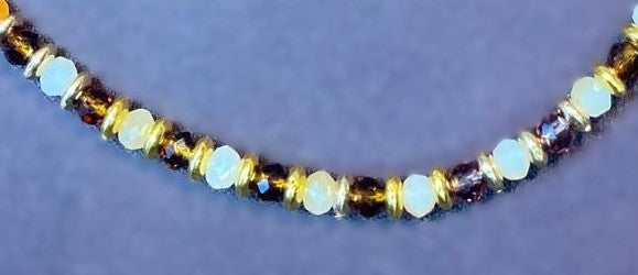 Golden Mocha Glow Necklace