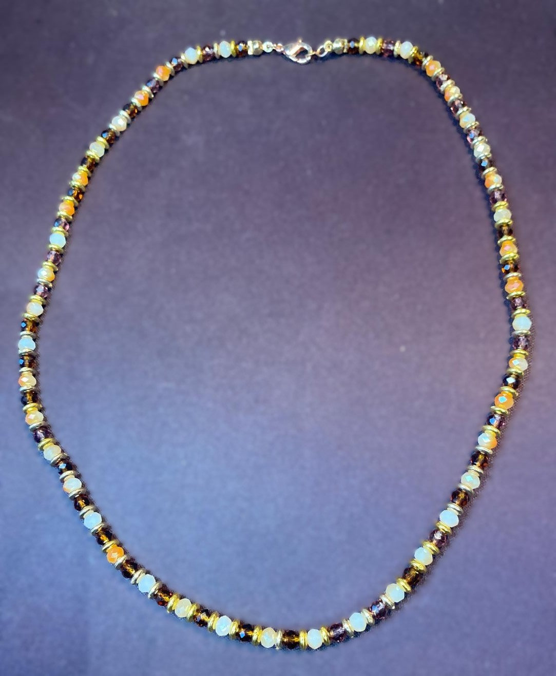 Golden Mocha Glow Necklace