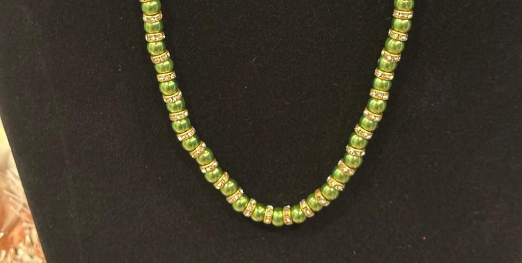 Emerald Pearl Necklace