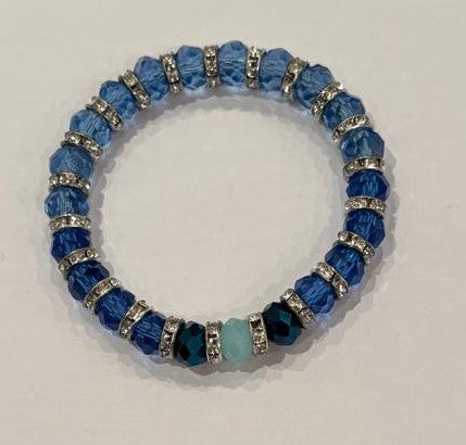 Blue Aura Spark Bracelet